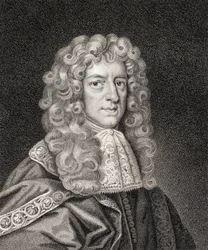 Anthony Ashley Cooper, graveret af Birril, illustration fra "A catalogue of Royal and Noble Authors, Volume IV", udgivet i 1806